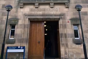 Photo of the exterior of the school of engineering